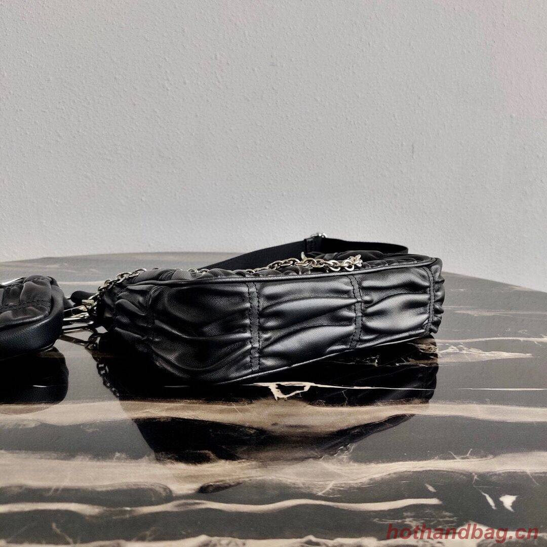 Prada Re-Edition 2005 leather bag 1BH20 black