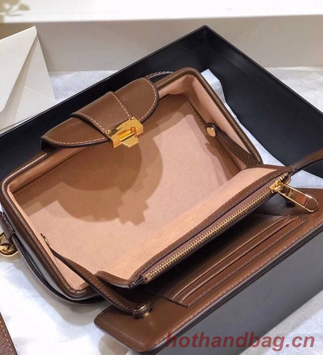 Gucci Horsebit 1955 mini bag 614368 brown