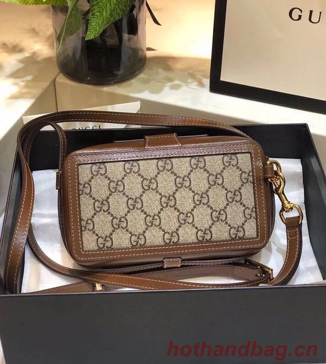 Gucci Horsebit 1955 mini bag 614368 brown