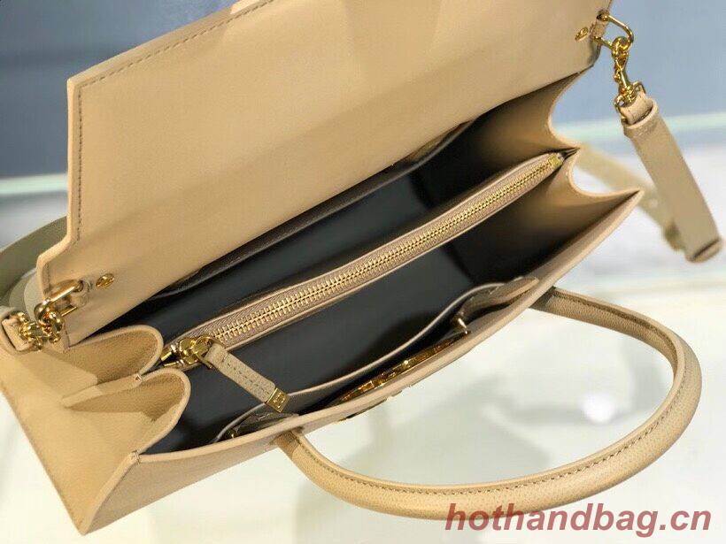 DIOR LARGE ST HONORE TOTE Grained Calfskin M9306UBAE apricot