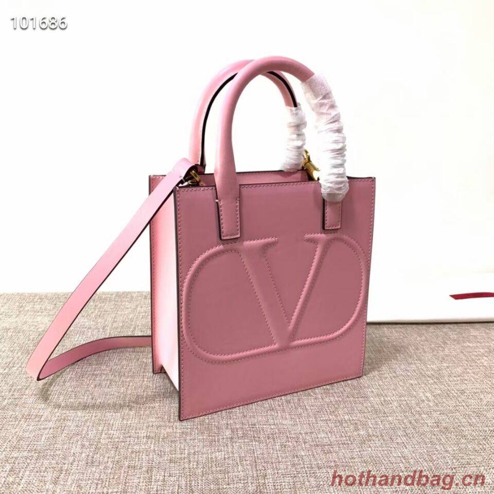 VALENTINO Origianl leather tote V2021 pink