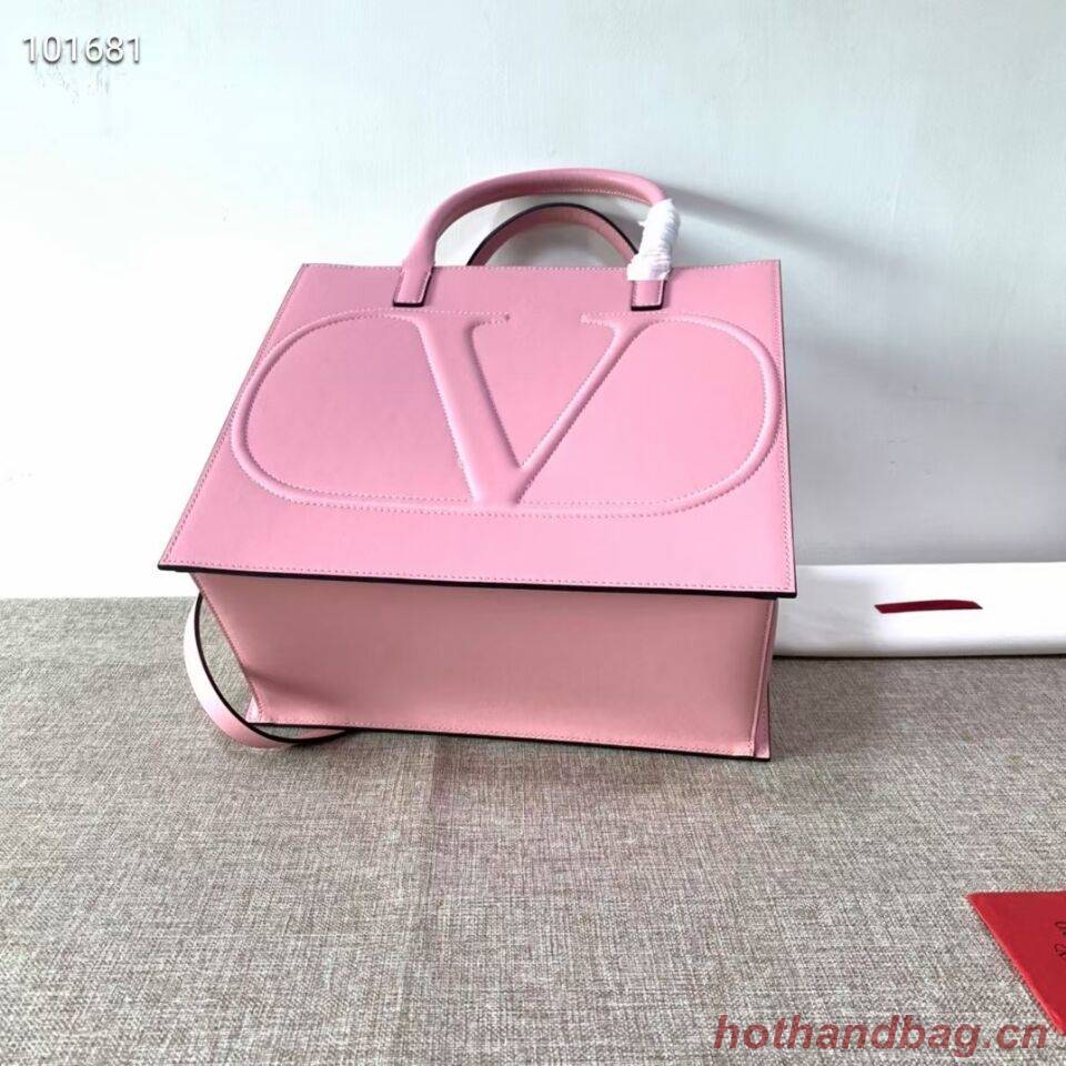 VALENTINO Origianl leather tote V2021 pink