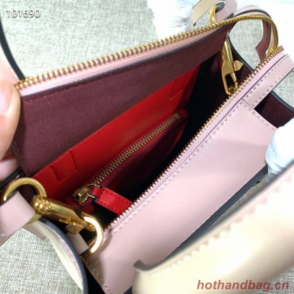 VALENTINO Origianl leather tote V2022 light pink