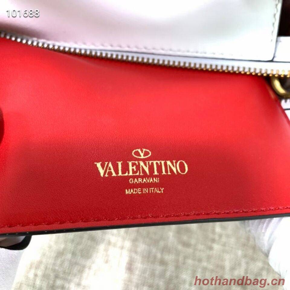 VALENTINO Origianl leather tote V2022 white