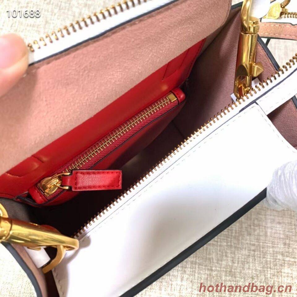 VALENTINO Origianl leather tote V2022 white