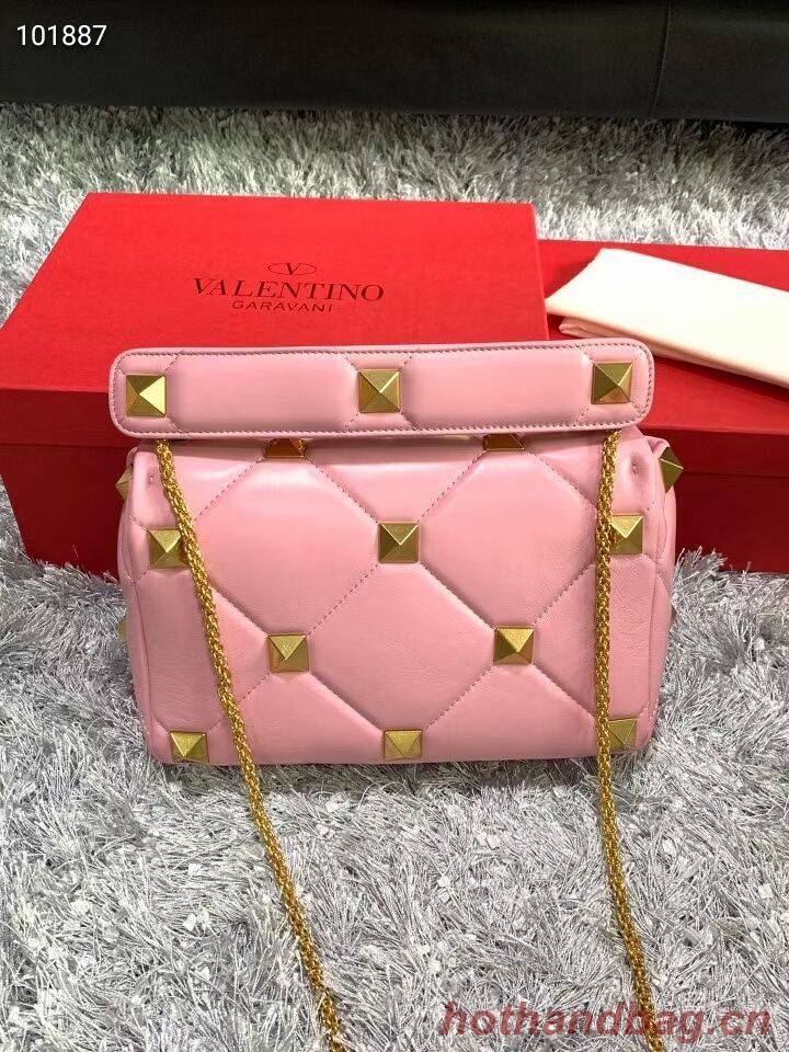 Valentino medium Garavani Roman Stud V2060 cherry blossoms