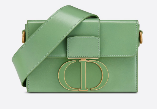 DIOR 30 MONTAIGNE BOX BAG Mint Green Box Calfskin M9204U