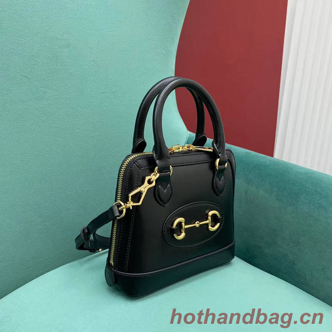 Gucci Horsebit 1955 mini top handle bag 640716 black