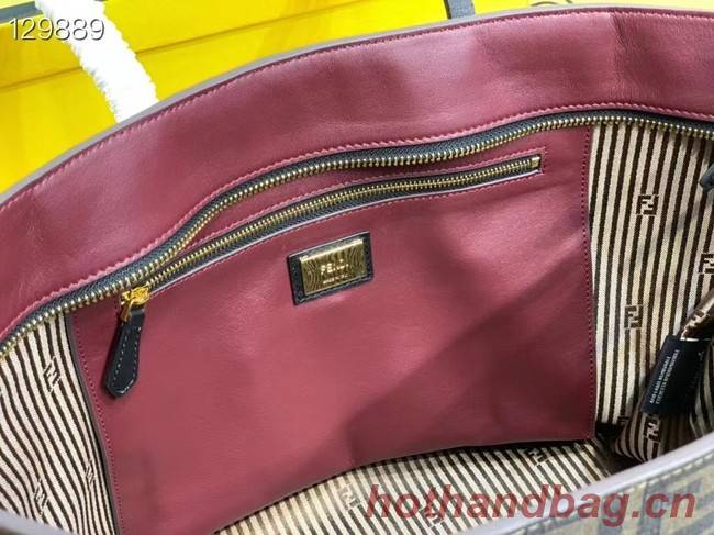 FENDI fabric bag 69555 Burgundy