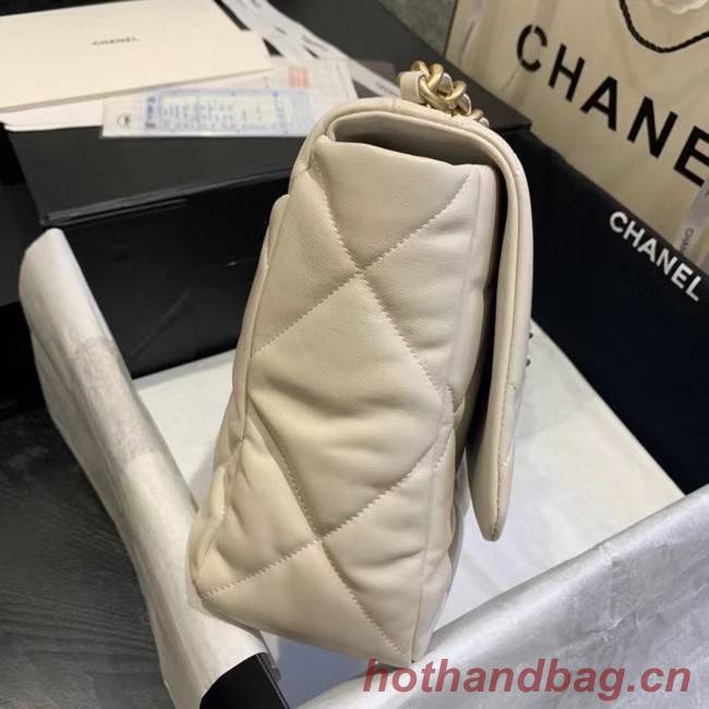 chanel 19 large flap bag  AS1160 AS1161 AS1162 Off white