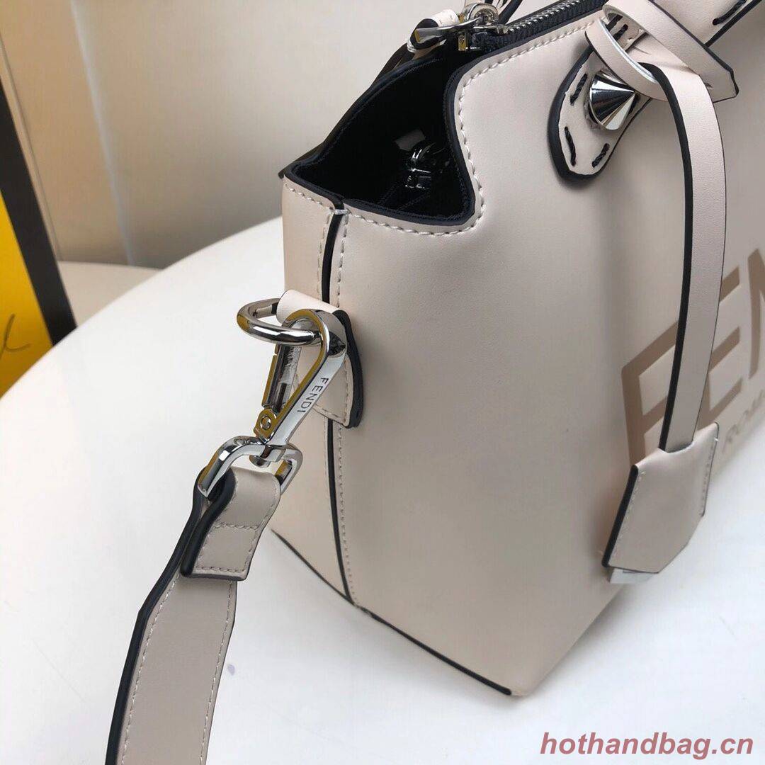 FENDI MEDIUM BY THE WAY leather Boston bag 8BL146A beige