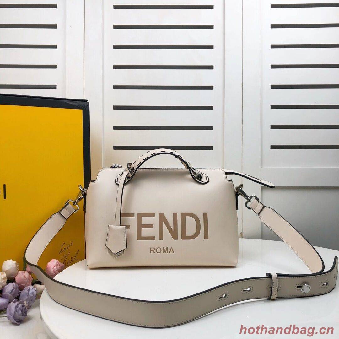 FENDI MEDIUM BY THE WAY leather Boston bag 8BL146A beige