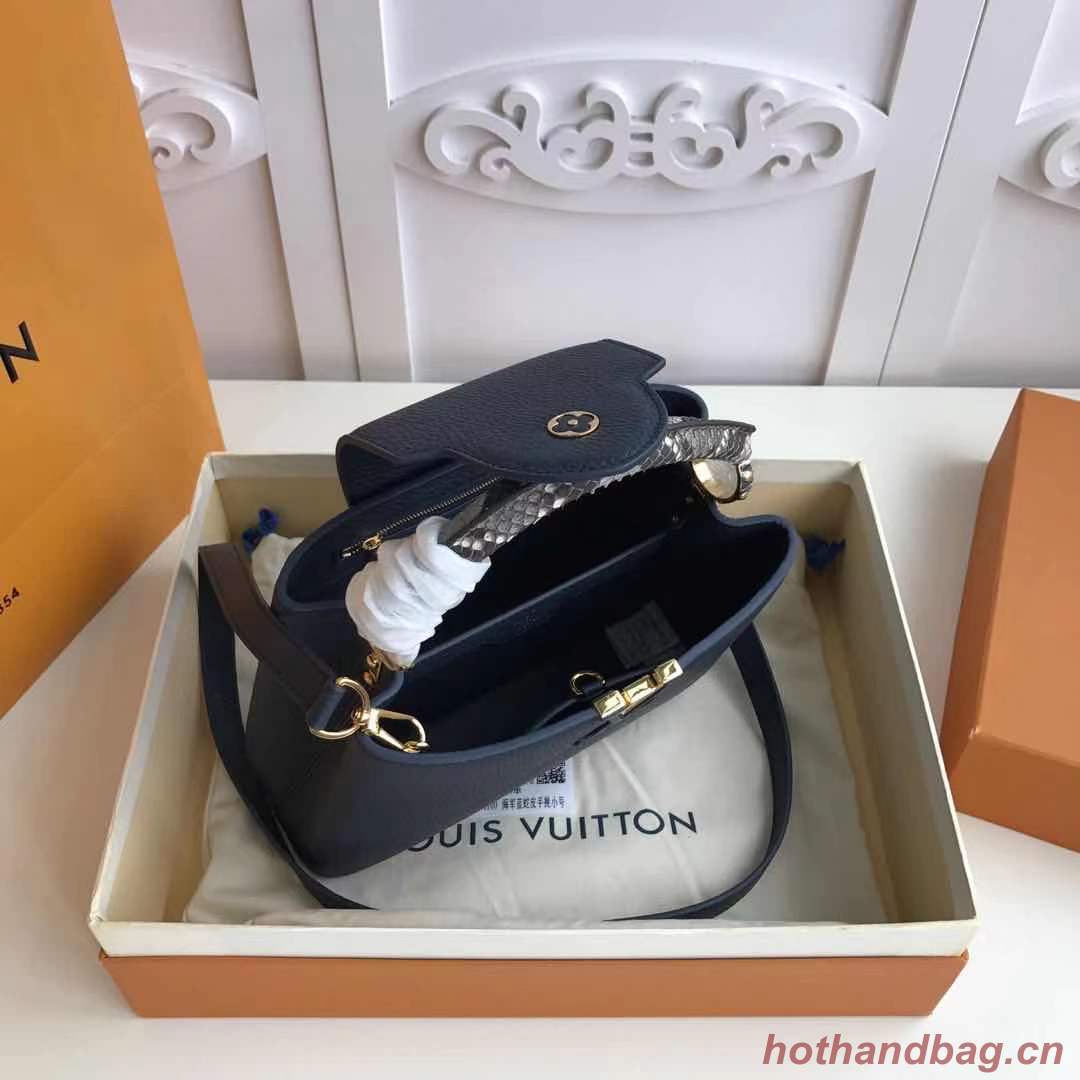 Louis Vuitton CAPUCINES PM M523867 Royal Blue