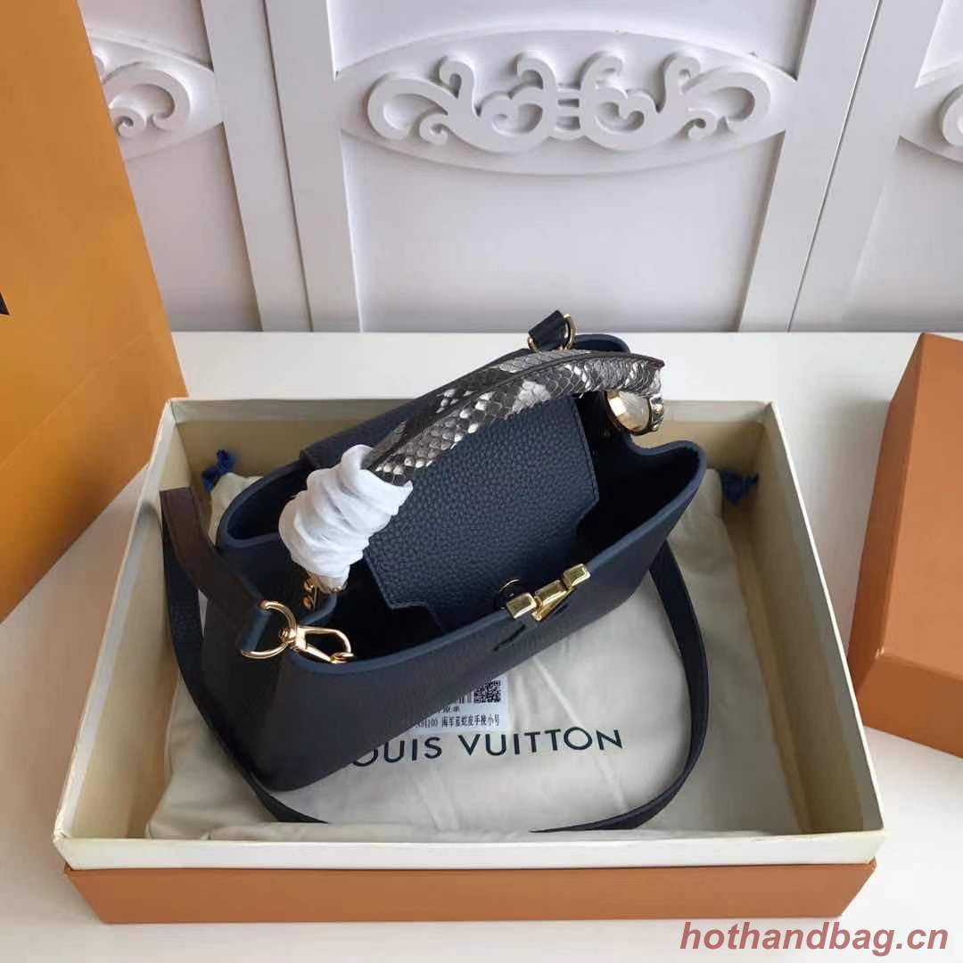 Louis Vuitton CAPUCINES PM M523867 Royal Blue