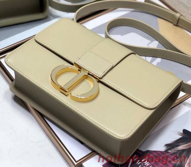 DIOR 30 MONTAIGNE BAG Beige Box Calfskin M9203UM