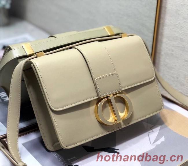 DIOR 30 MONTAIGNE BAG Beige Box Calfskin M9203UM