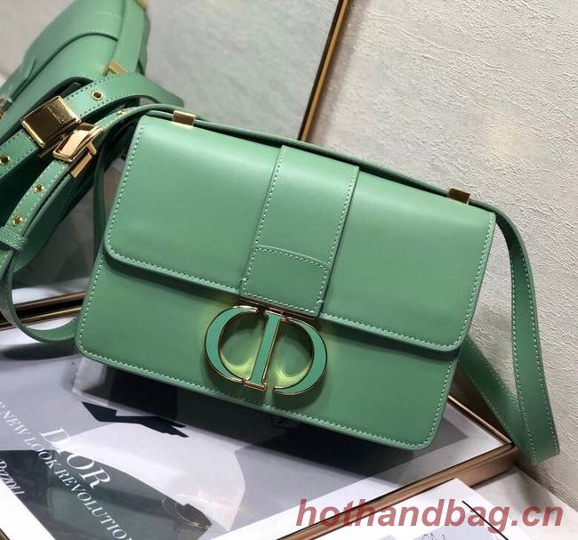 DIOR 30 MONTAIGNE BAG green Box Calfskin M9203UM