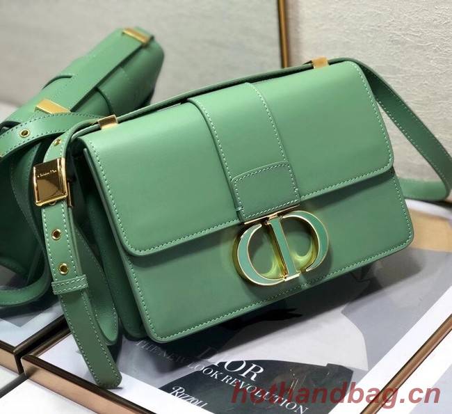 DIOR 30 MONTAIGNE BAG green Box Calfskin M9203UM