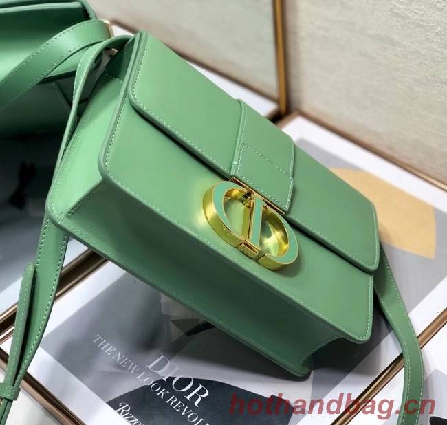 DIOR 30 MONTAIGNE BAG green Box Calfskin M9203UM