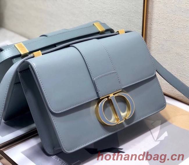 DIOR 30 MONTAIGNE BAG Cloud Blue Box Calfskin M9203UM