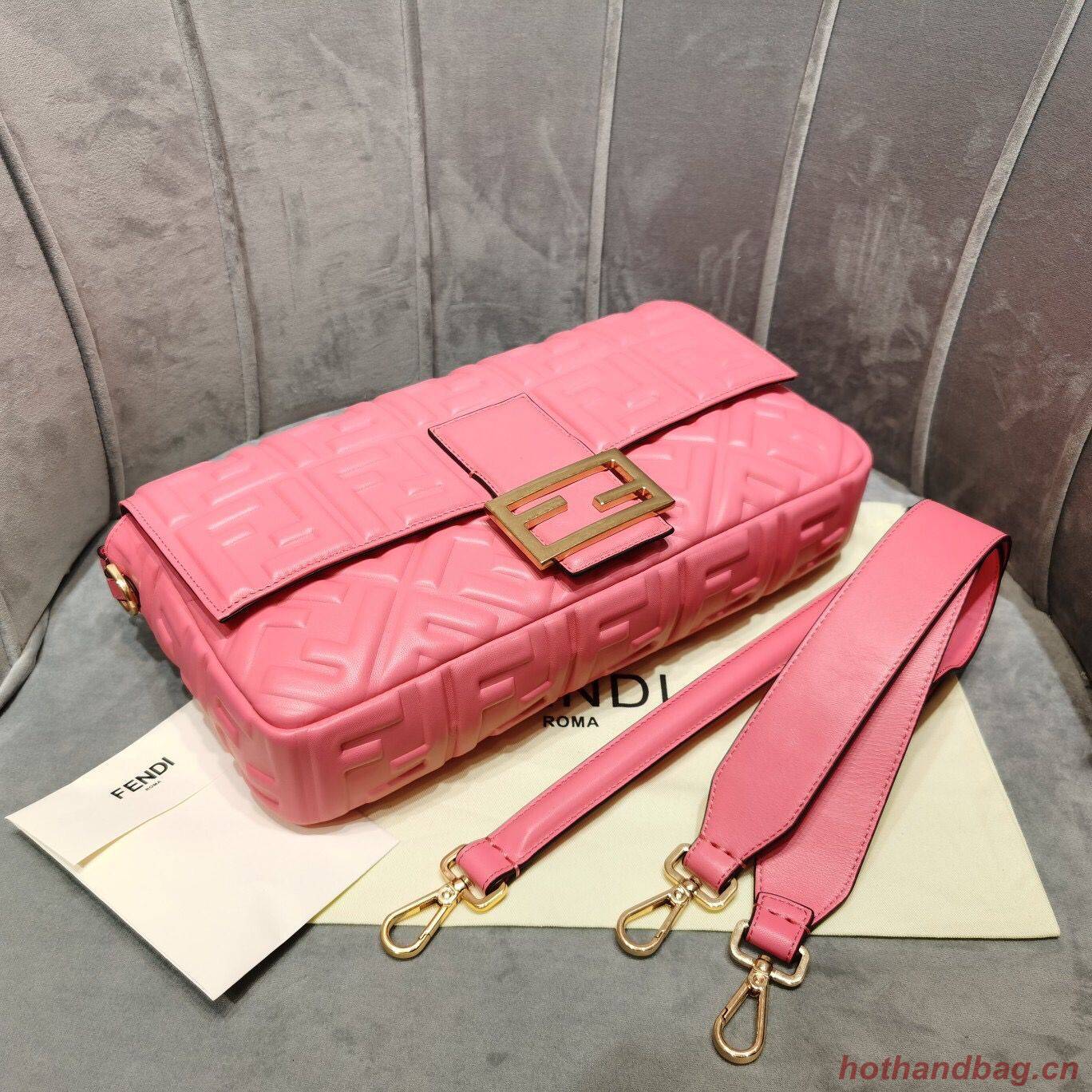 FENDI BAGUETTE  Shoulder Bag 8BS017 rose