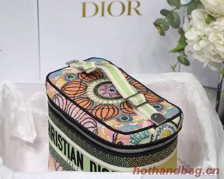 DIORTRAVEL VANITY CASE Multicolor Dior in Lights Embroidery S5480V