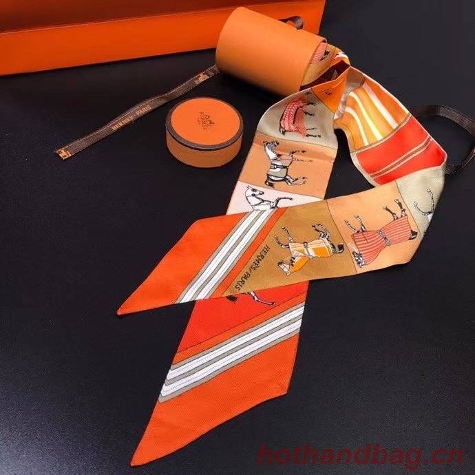 Hermes Twilly Small silk scarf H06352