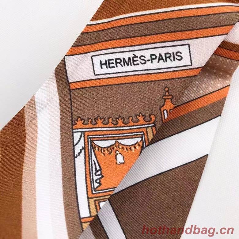 Hermes Wow Twilly Small silk scarf H06346