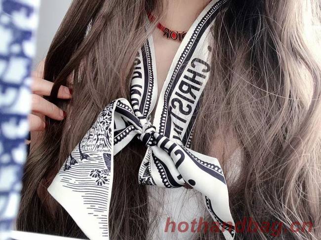 DIOR OBLIQUE MITZAH SCARF Silk Twill 88CDO