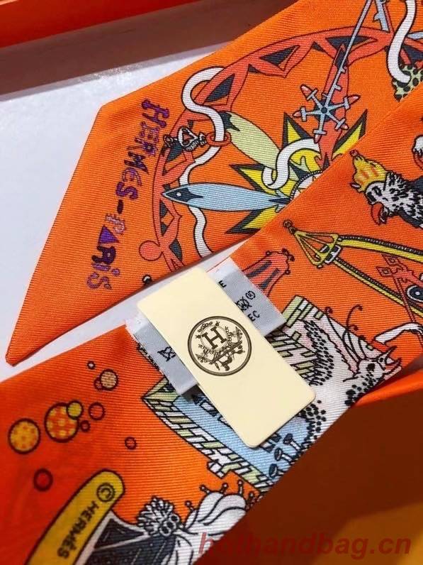 Hermes Twilly Small silk scarf H06353