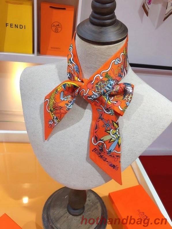 Hermes Twilly Small silk scarf H06353