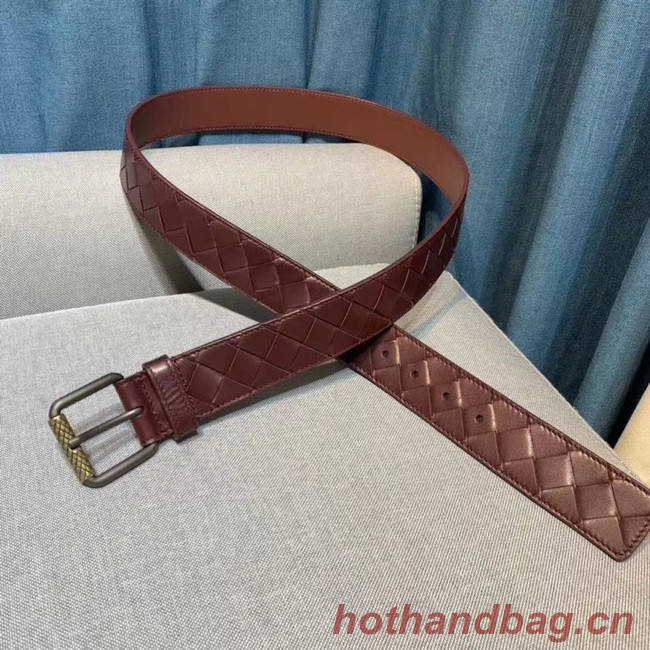 Bottega Veneta Intrecciato Nappa Belt 5567 Wine