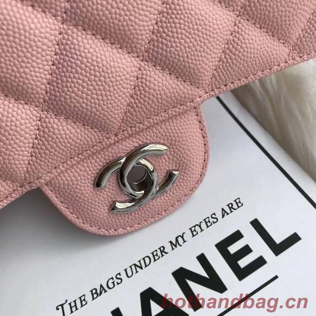 Chanel mini flap bag Grained Calfskin A1116 pink