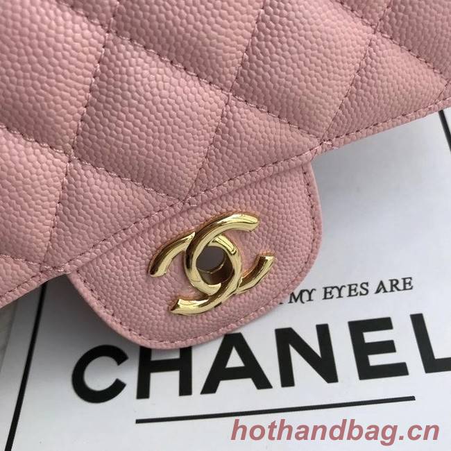 Chanel mini flap bag Grained Calfskin A1116 pink