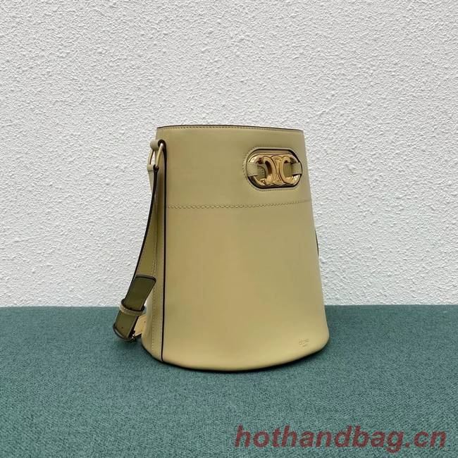 Celine BUCKET BAG IN SHINY CALFSKIN 193043 cream