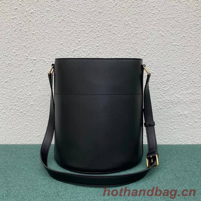 Celine BUCKET BAG IN SHINY CALFSKIN 193043 black