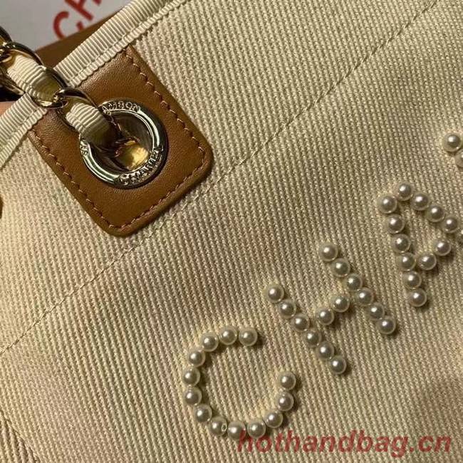 Chanel 19SS Shopping bag A67001 cream