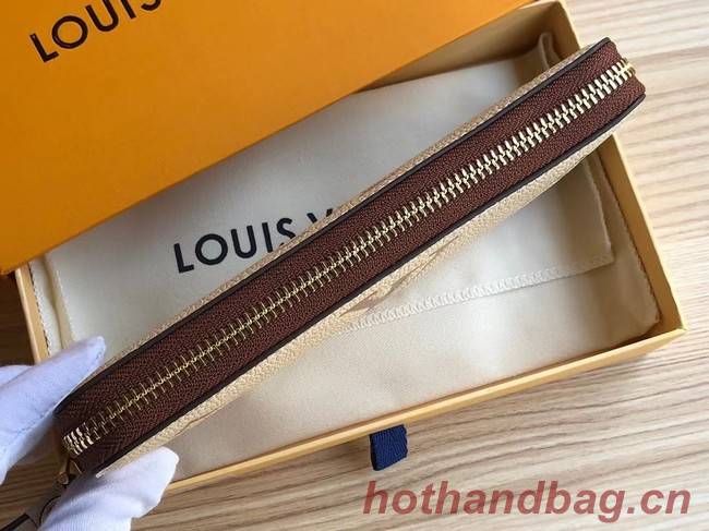 Louis vuitton ZIPPY WALLET M80116 Cream