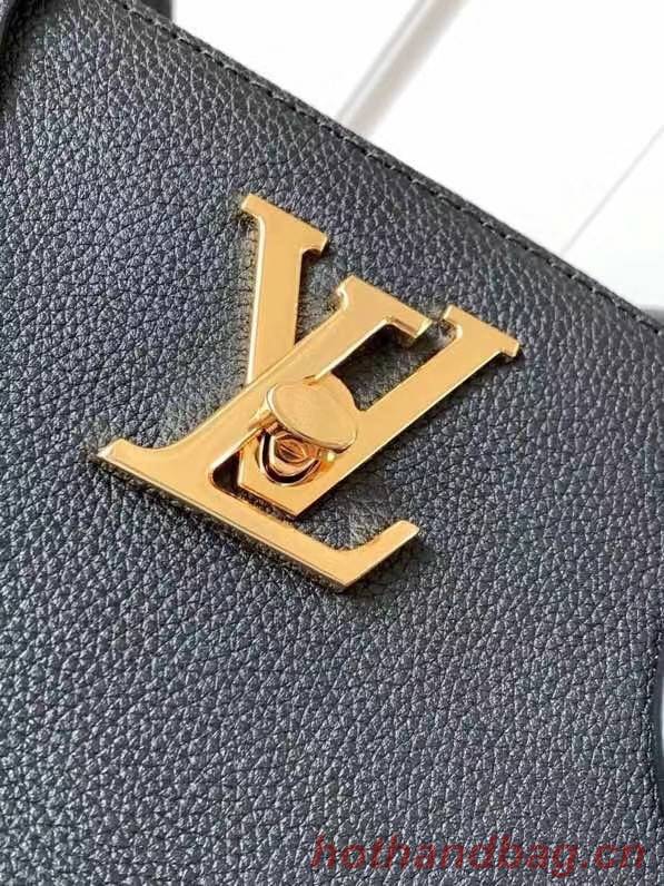 Louis vuitton original LOCKME SHOPPER M57345 black