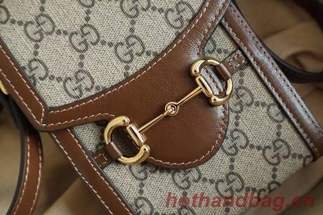 Gucci Horsebit 1955 mini bag 625615 brown