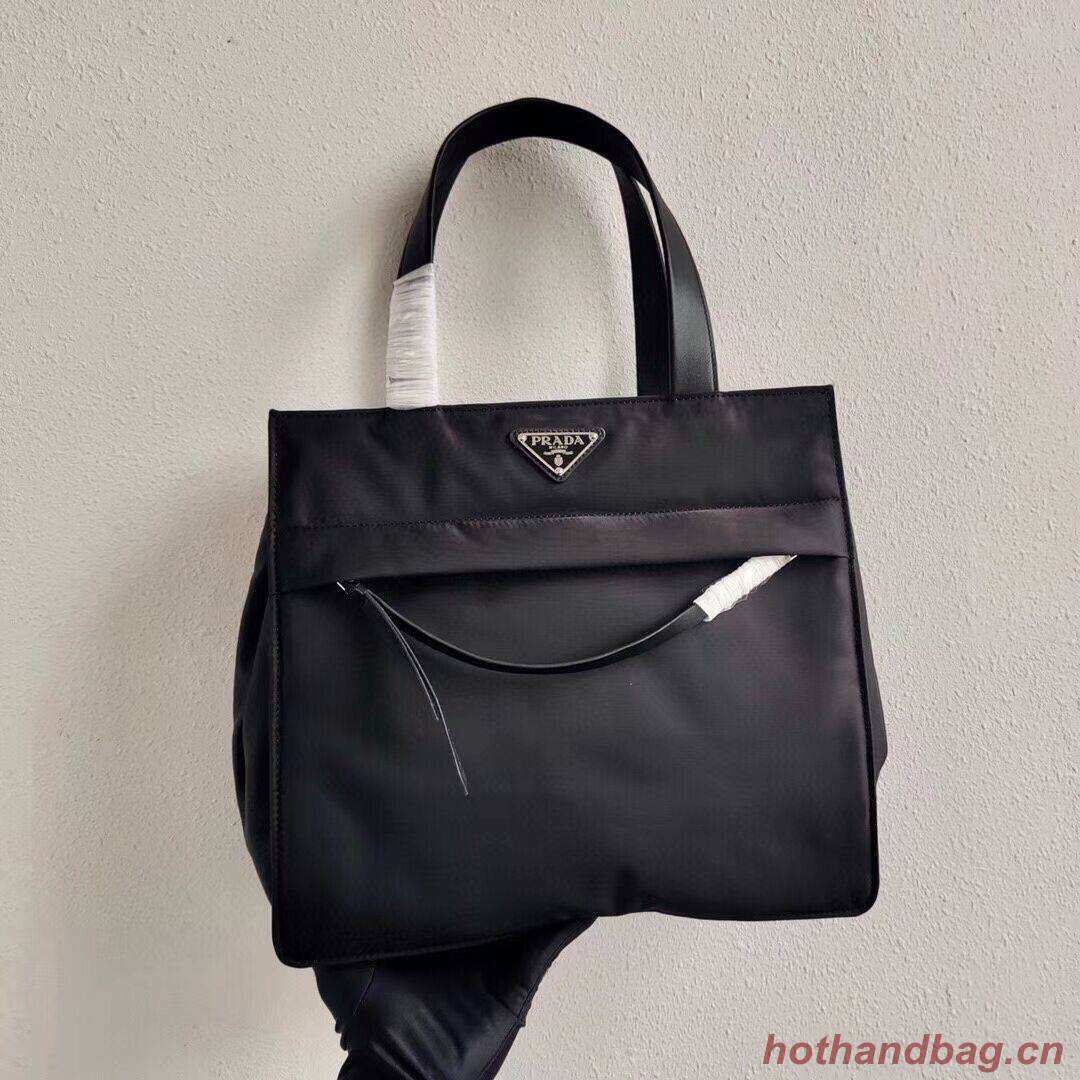 Prada Re-Edition nylon tote bag 1BC318 black