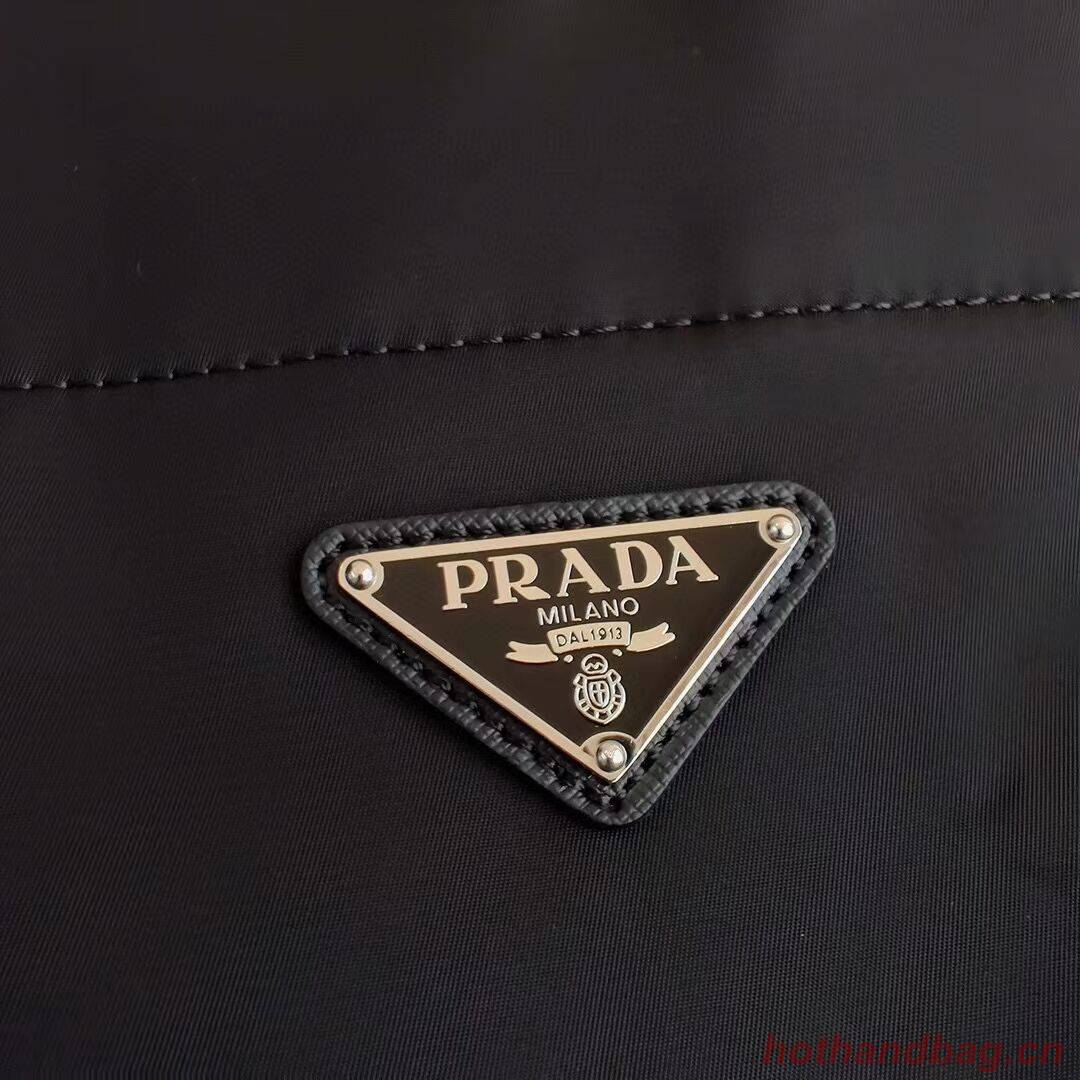 Prada Re-Edition nylon tote bag 1BG107 black