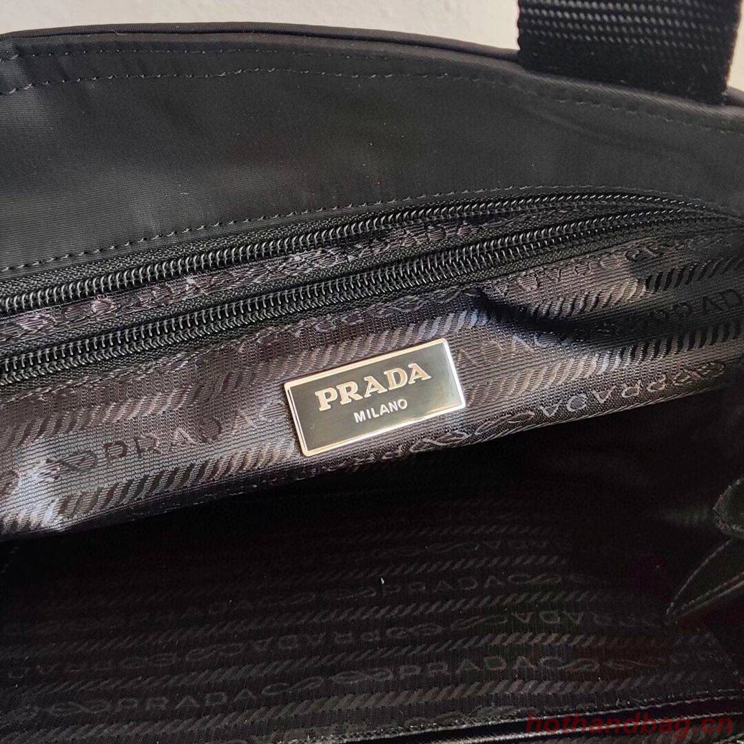 Prada Re-Edition nylon tote bag 1BG354 black