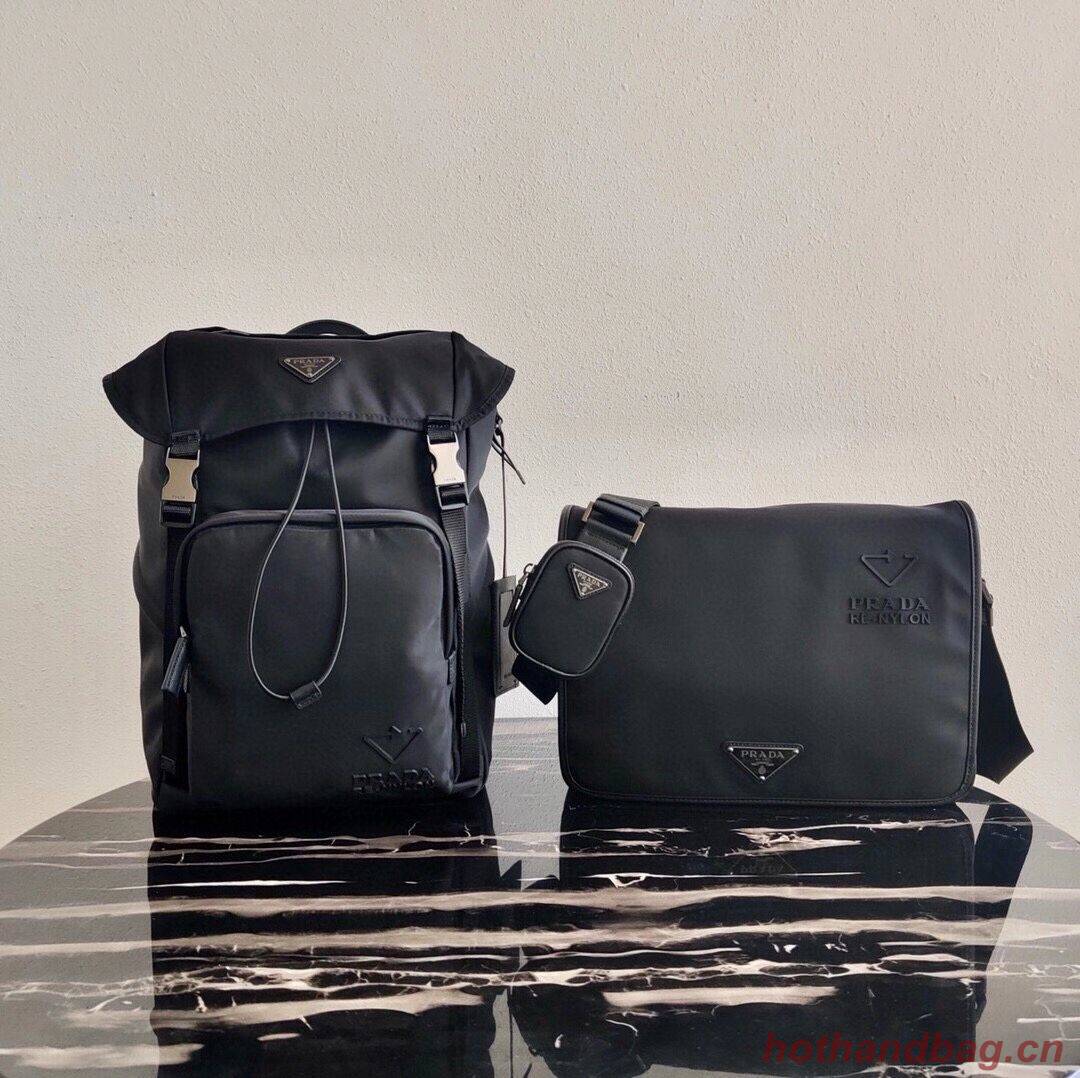 Prada Technical fabric backpack 2VZ135X black