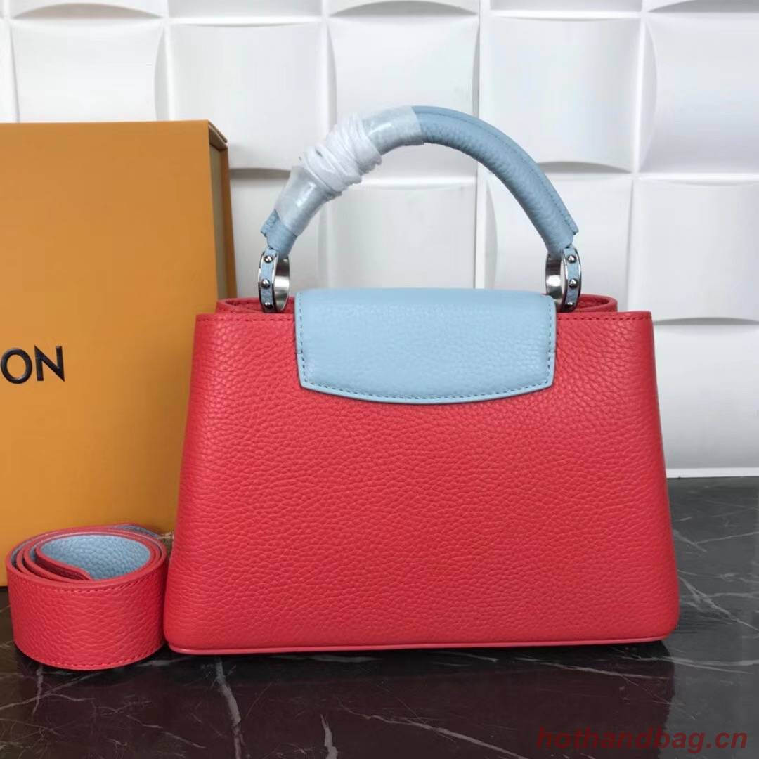 Louis Vuitton CAPUCINES PM M57519 red&blue