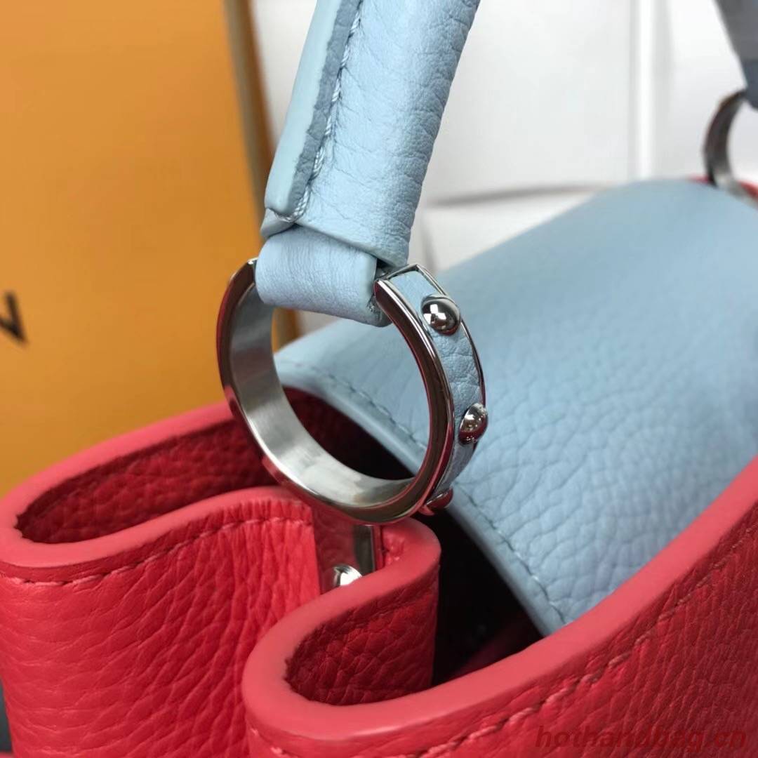 Louis Vuitton CAPUCINES PM M57519 red&blue