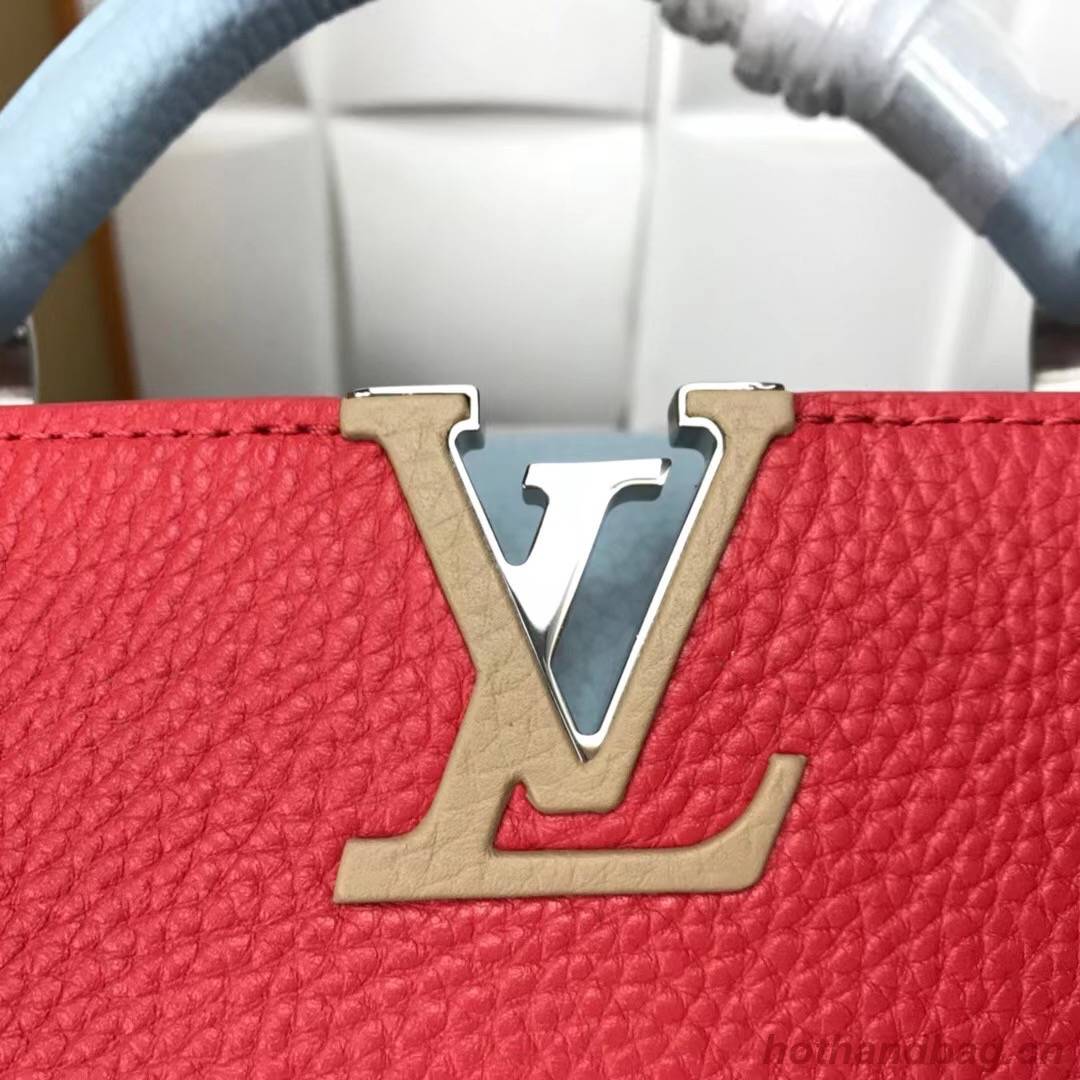 Louis Vuitton CAPUCINES PM M57519 red&blue