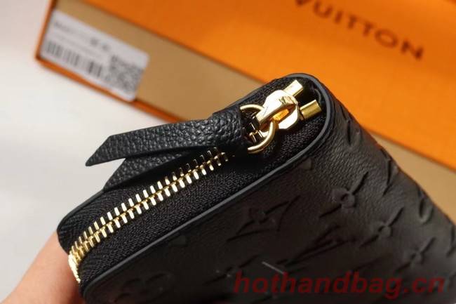 Louis Vuitton Original Monogram Empreinte Wallet M60171 black