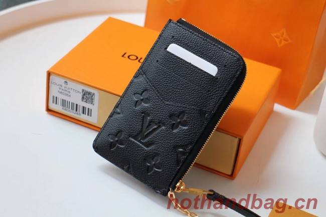 Louis Vuitton Original Monogram Empreinte Wallet M69421 black