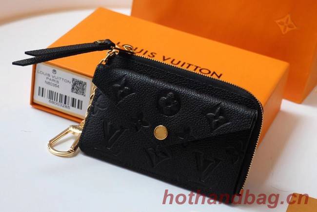 Louis Vuitton Original Monogram Empreinte Wallet M69421 black